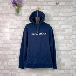 NWT Fanatics USA Golf Navy Blue Hoodie